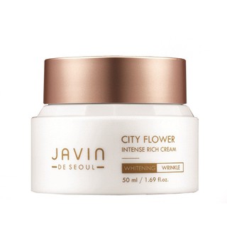 Kem Dưỡng Trắng, Chống Nhăn Ban Ngày_JAVIN DE SEOUL CITY FLOWER INTENSE RICH CREAM 50ml