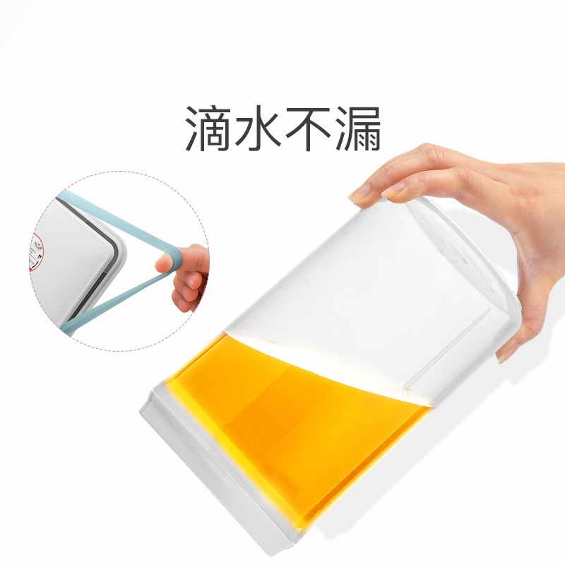 Hộp đựng sữa bột OSSAYI có muỗng đong đóng kín 2000ml tiện lợi