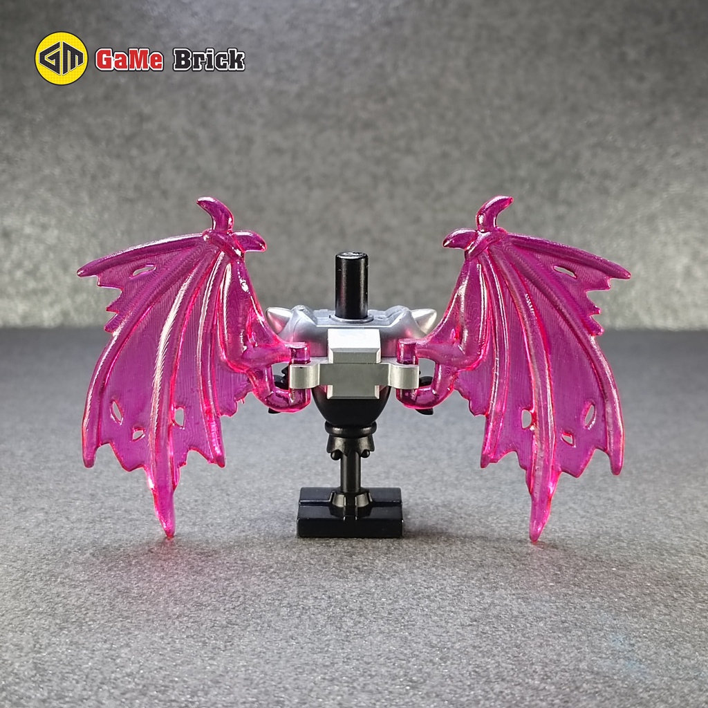 Phụ kiện Minifigures - Đôi cánh Demon V1 - Hệ màu Effect