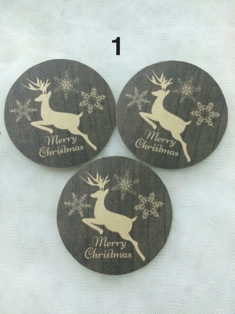 20 miếng sticker giáng sinh