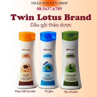 Dầu gội thảo dược Twin Lotus Dok Bua Ku 200ml Thái Lan