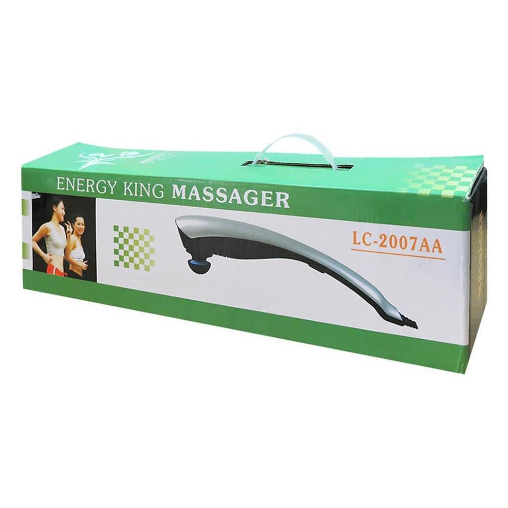 Máy massage toàn thân cá heo Energy King LC 2007AA 3 đầu xóa bóp đấm lưng, giảm đau thư giãn tại nhà (Bảo hành 12 tháng)