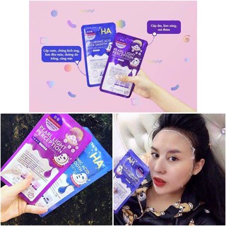 Mặt nạ cấp nước HA ( có sẵn 2 màu xanh và tím)