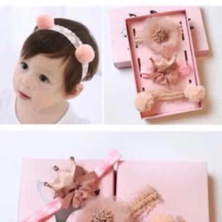 Set kẹp tóc cho bé