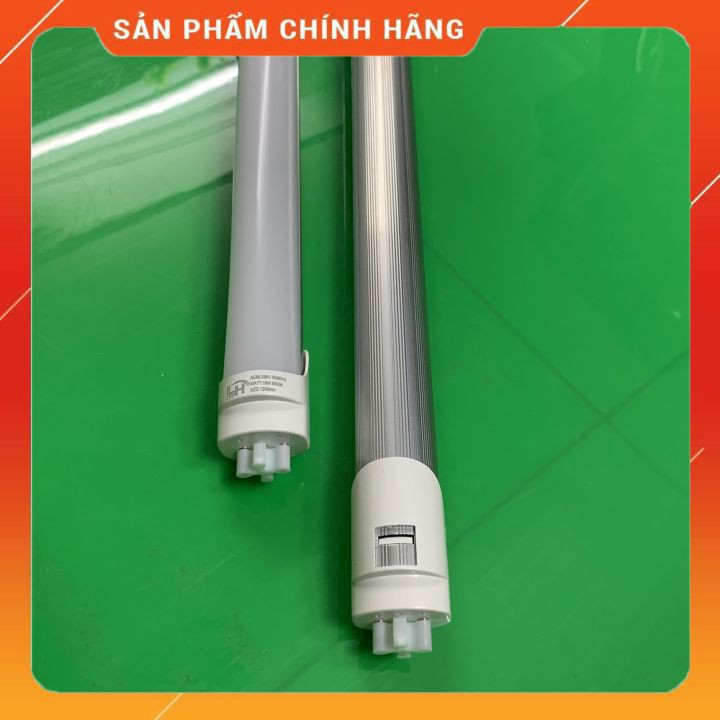 Bộ 2 Bóng Đèn Led Tuýp T8 18w LHLed ( Nhôm Nhựa ) Bảo Hành 2 Năm Kích Thước 1m2