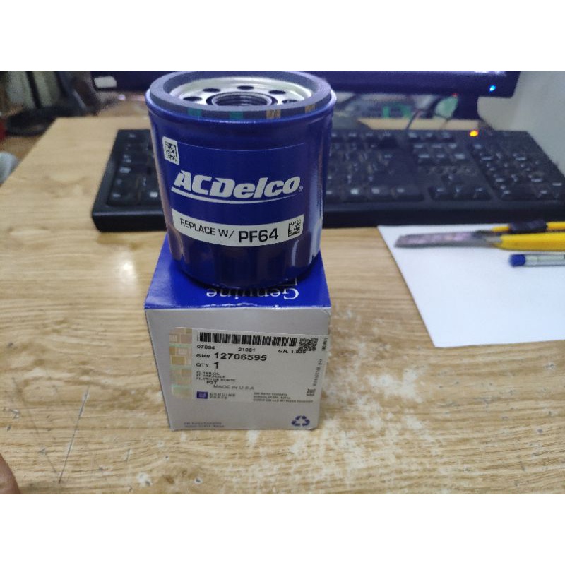 Lọc dầu chính hãng Fadil Gm:12706595 -  25203483