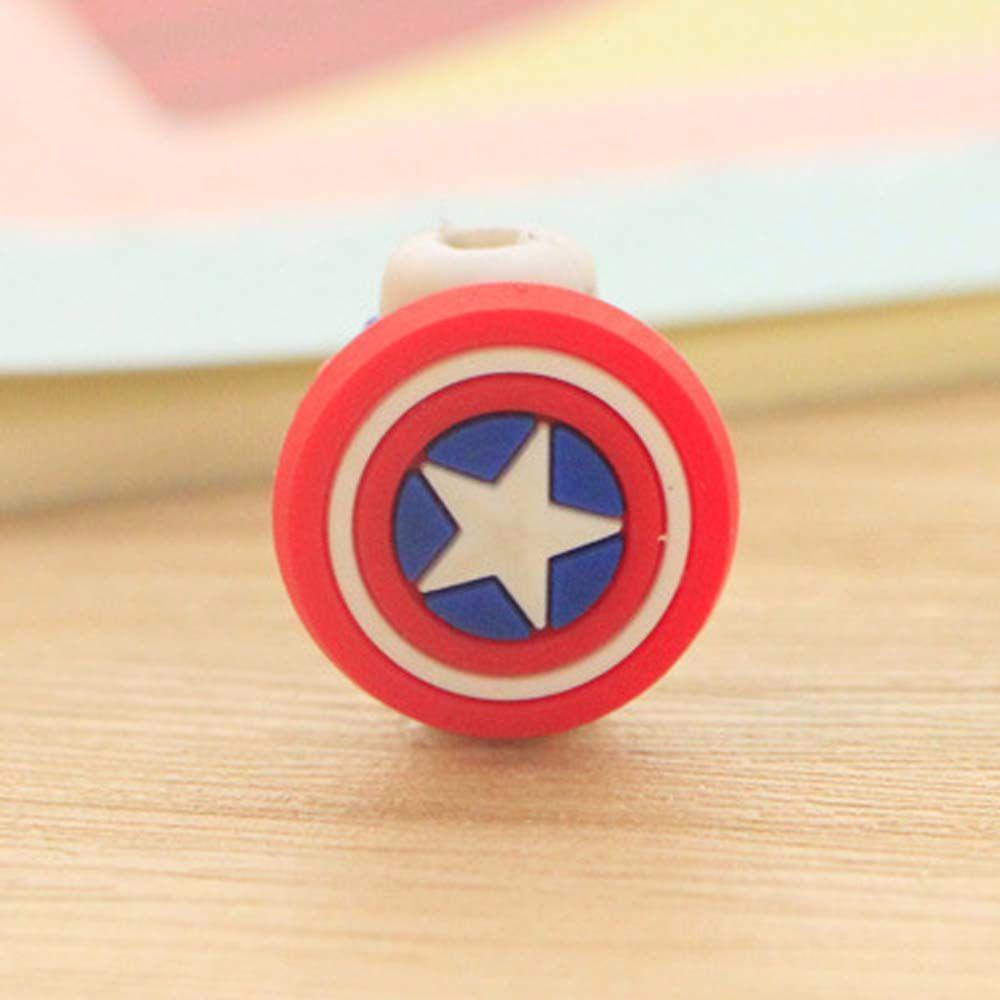 Glenes Phụ Kiện Kẹp Bảo Vệ Dây Cáp Sạc USB Hình Mèo Anime Nhiều Màu Sắc