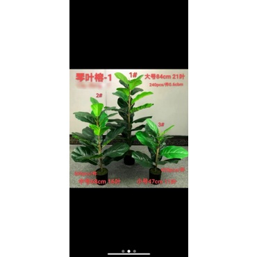 Cây Giả - Cây bàng singapo giả cảnh cao  65 -90 cm