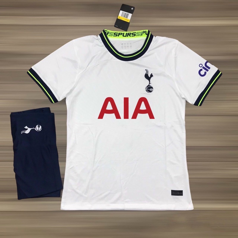 Bộ quần áo thể thao,áo bóng đá,đá banh CLB Tottenham sân nhà 2022 - 2023 vải gai Thái,bản cao cấp nhất,thấm hút mồ hôi.
