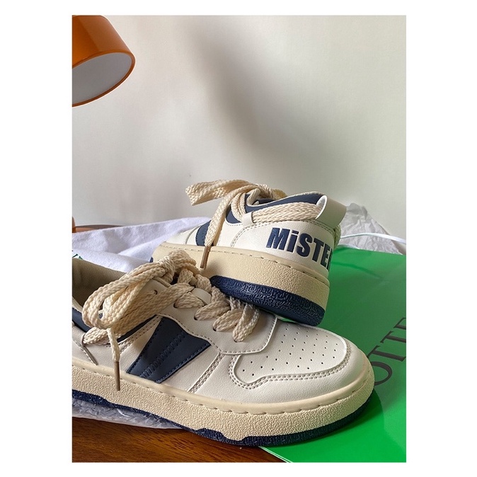 Giày Thể Thao Ulzzang Màu Xanh Rêu Thiết Kế Đặc Biệt - G05