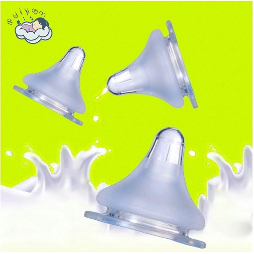 【HSU】Núm ti thay thế bình sữa cổ rộng chất lượng cao (mã D01)