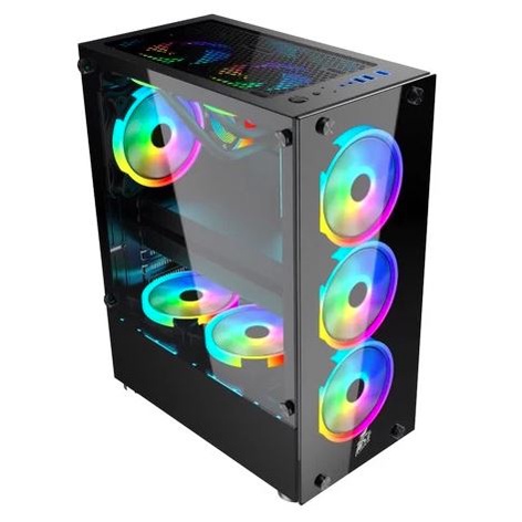 Vỏ Case 1stPlayer Fire Dancing V2-A 4 Fan - Hàng chính hãng