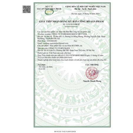 Cốm ăn ngon SCUMIN GOLD, không còn nỗi lo trẻ Biếng ăn, sức đề kháng kém,thiếu hụt vi chất dinh dưỡng,an toàn cho bé