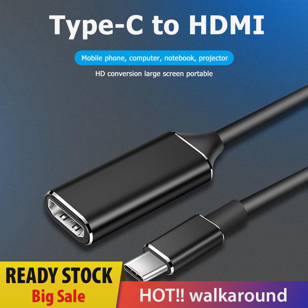 Bộ Chuyển Đổi Màn Hình Từ Type-C Sang HDMI 4K 2K 30Hz HD HDMI