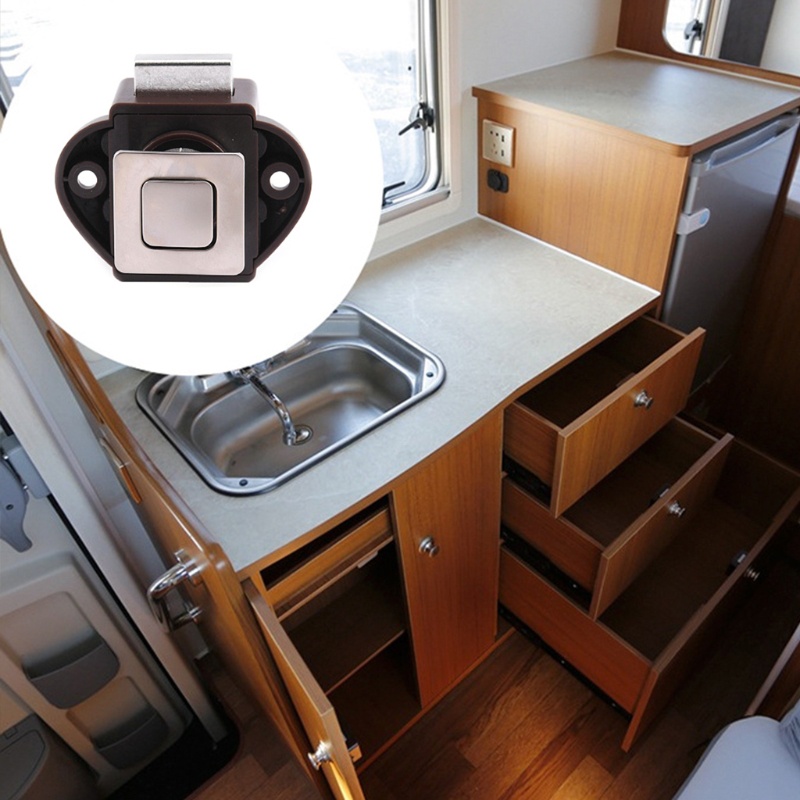 Nút Ẩn Bằng Hợp Kim Kẽm Chuyên Dụng Cho Khóa Cửa Tủ Rv