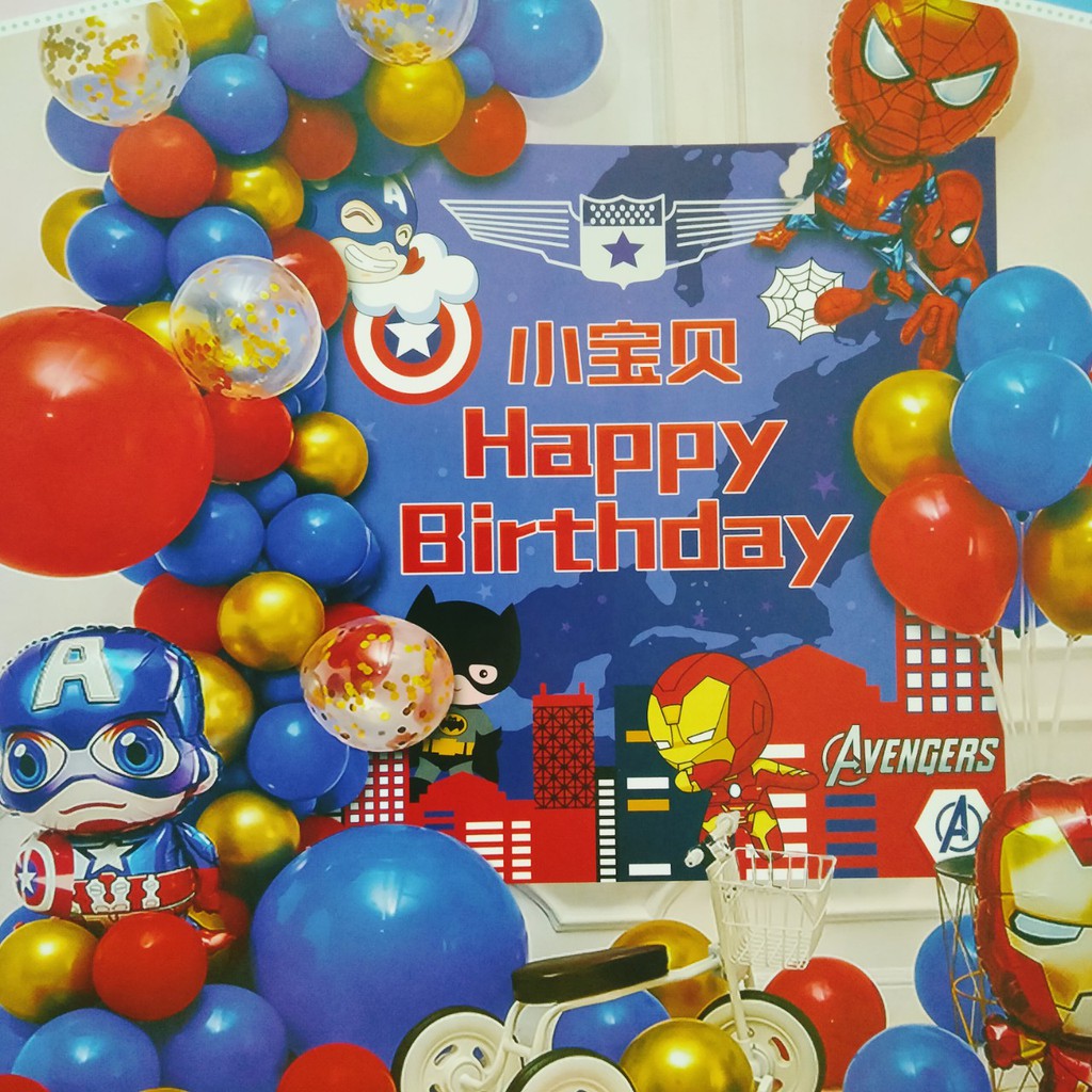 Combo set bóng trang trí sinh nhật cho bé[ SIÊU ĐẸP DỄ THƯƠNG]✨