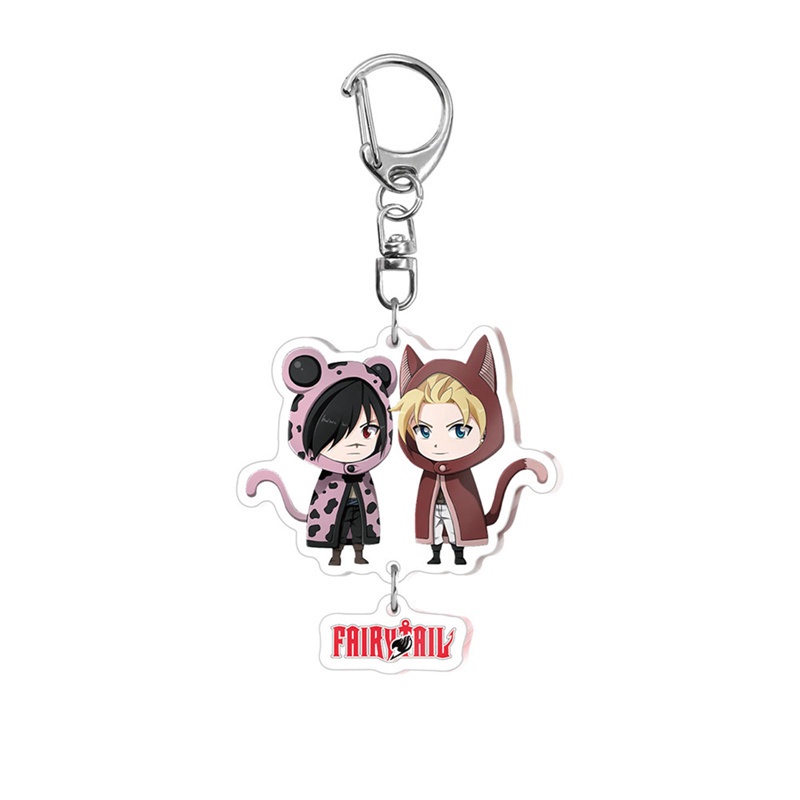 Móc khóa hình nhân vật anime Fairy Tail thời trang