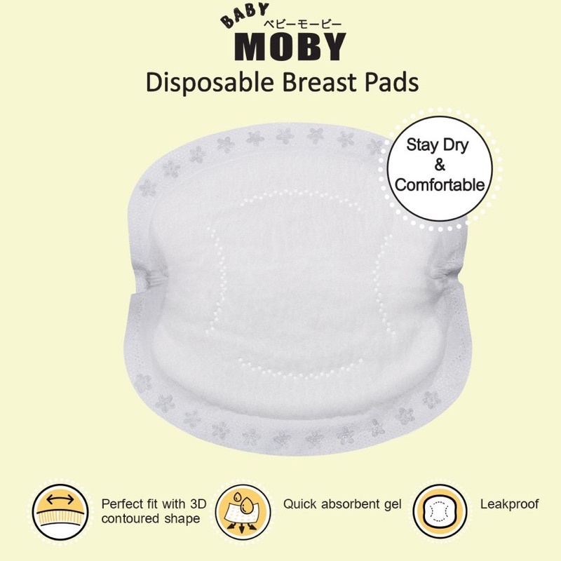 Lót thấm sữa Moby ( 60 miếng)