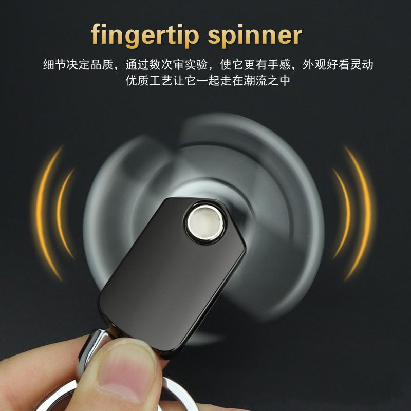 Móc Khóa Kim Loại Hình Dao Xoay Đa Năng