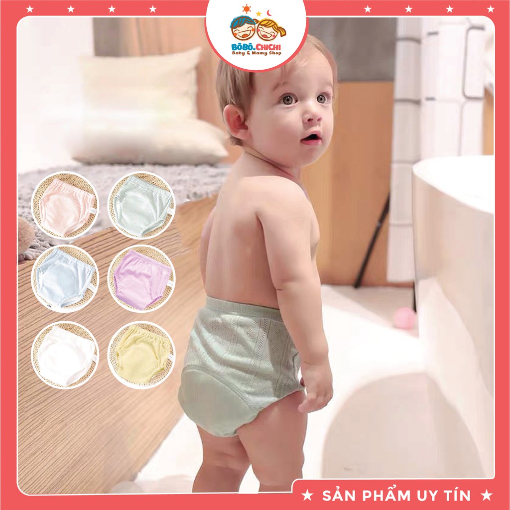 Quần bỏ bỉm Bochi siêu mỏng siêu mát có khoá chống tràn - Size M,L(9-16kg)