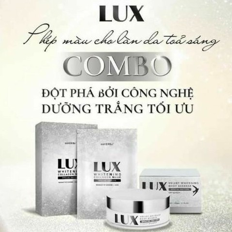 [CHÍNH HÃNG 💯%] Combo Kem Body Lux & Ủ Trắng Yến