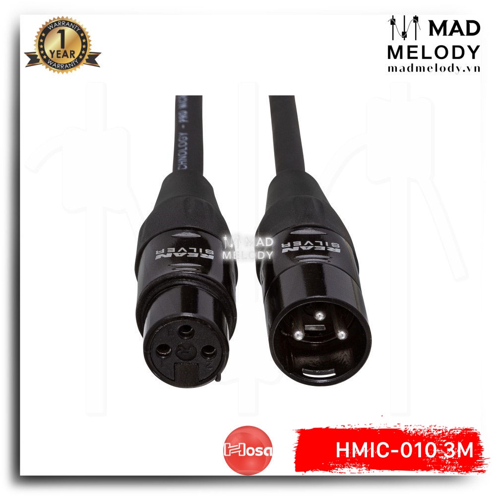 Hosa Pro Microphone Cable HMIC-010