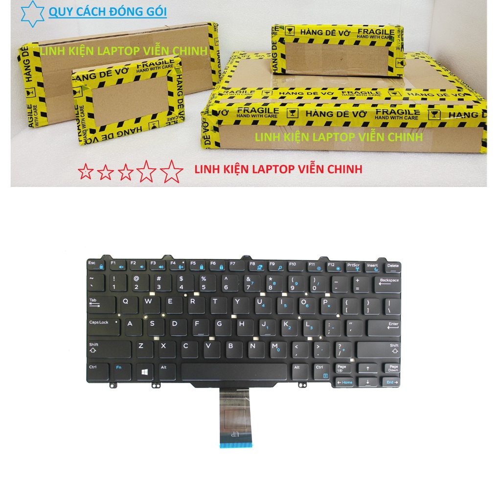 Bàn phím laptop Dell LATITUDE E7250 E5250 – E7250