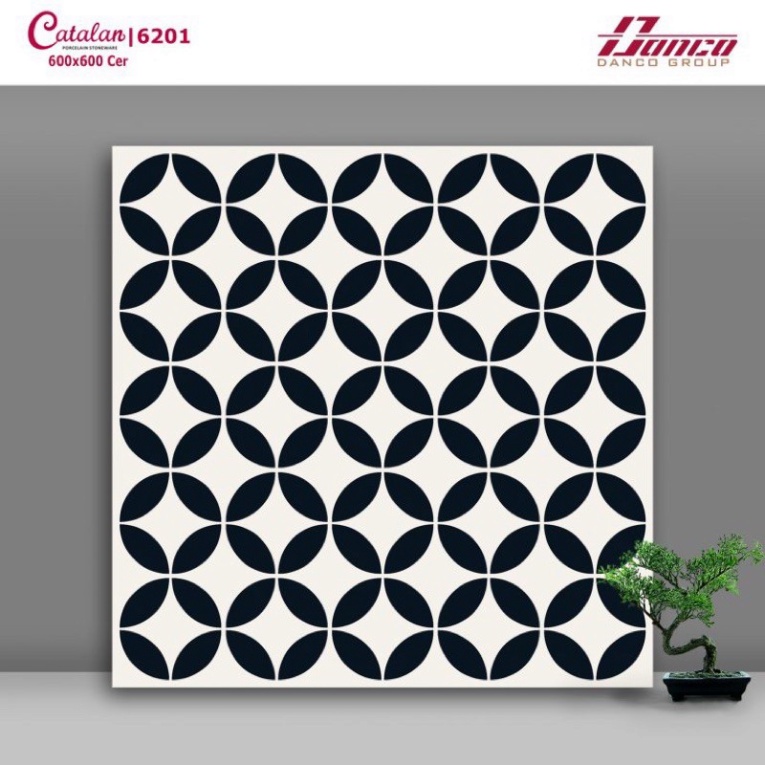 Gạch men cao cấp 60x60 Catalan 6152