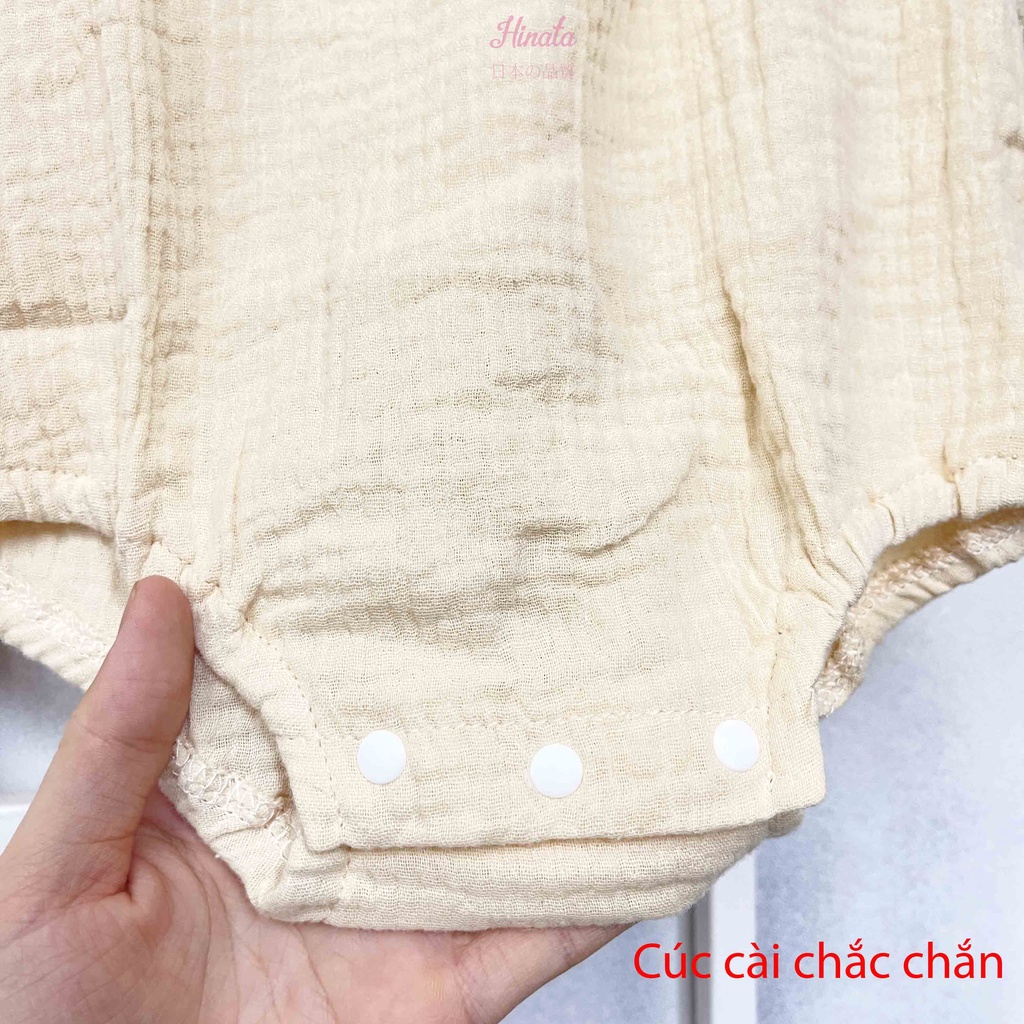 Set Bodysuit dễ thương cho bé gái HINATA BF54