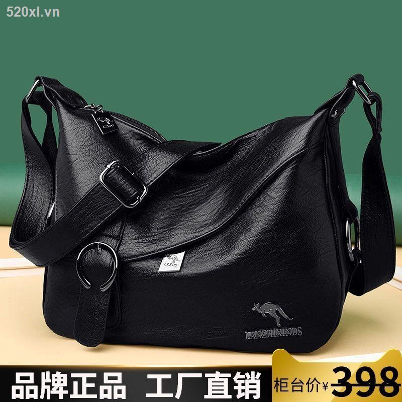 Túi Xách Đeo Vai Da Bò Mềm Cỡ Lớn Thời Trang Cho Phụ Nữ Trung Niên 2020