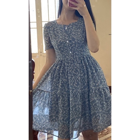 Pass váy hoa babydoll