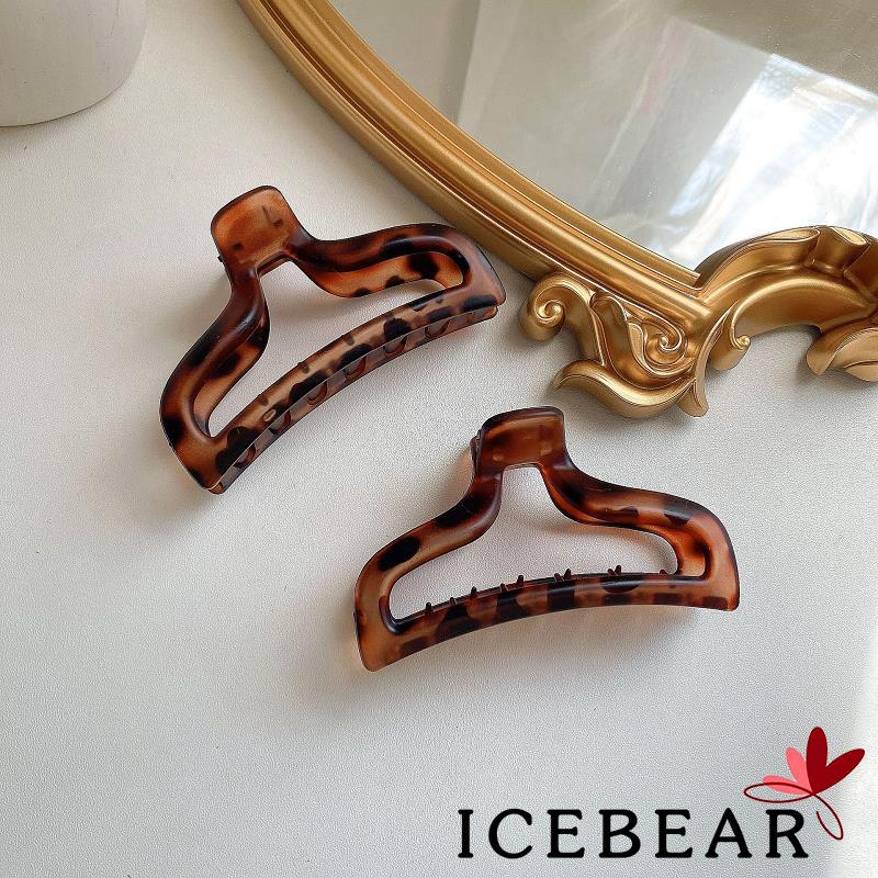 Kẹp Tóc Họa Tiết Da Báo Thời Trang Cho Nữ