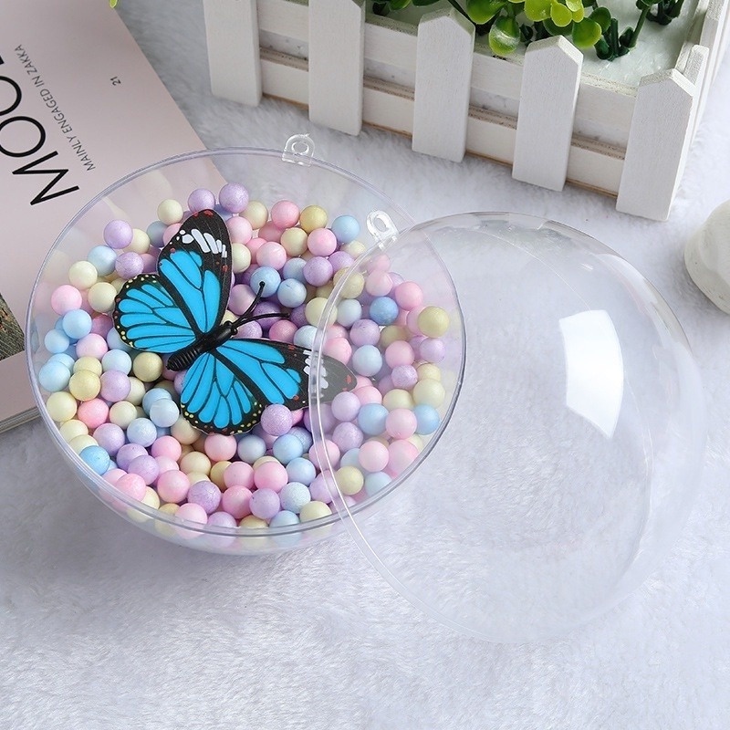 Quả Cầu Lông Vũ Có Đèn LED Trang Trí Giáng Sinh