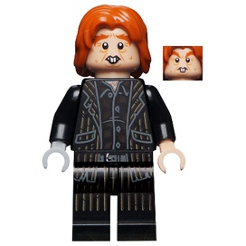 Nhân vật Harry Potter: Đuôi Trùn Peter Pettigrew / Lego hp196: Peter Pettigrew, Black Suit