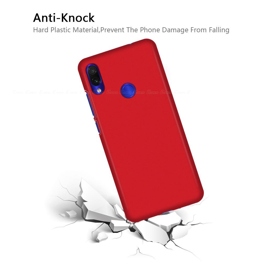 Ốp Điện Thoại Nhựa PC Cứng Siêu Mỏng Mặt Nhám Cho Xiaomi Redmi Note 8 8T 7 6 Pro