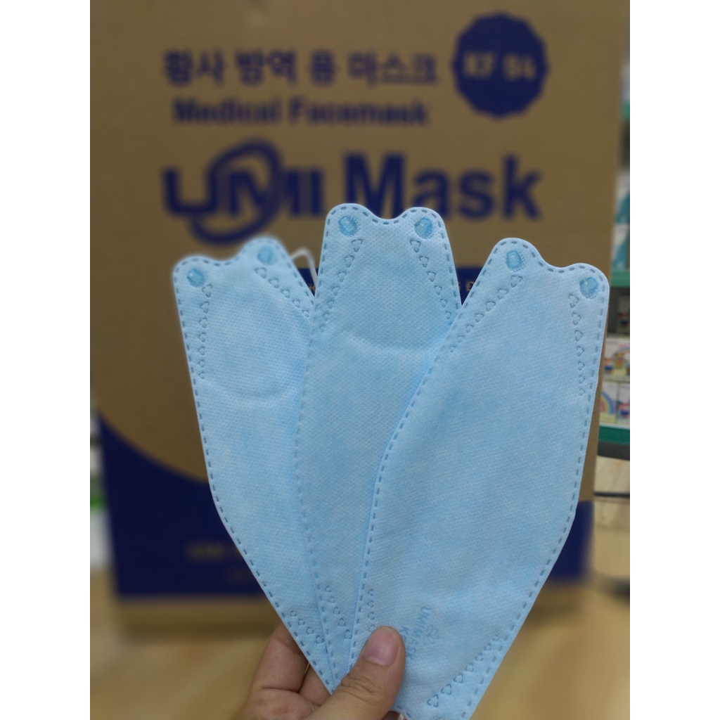THÙNG 300 CHIẾC KHẨU TRANG KHÁNG KHUẨN UMI MASK KF94 -4 LỚP KHÁNG KHUẨN