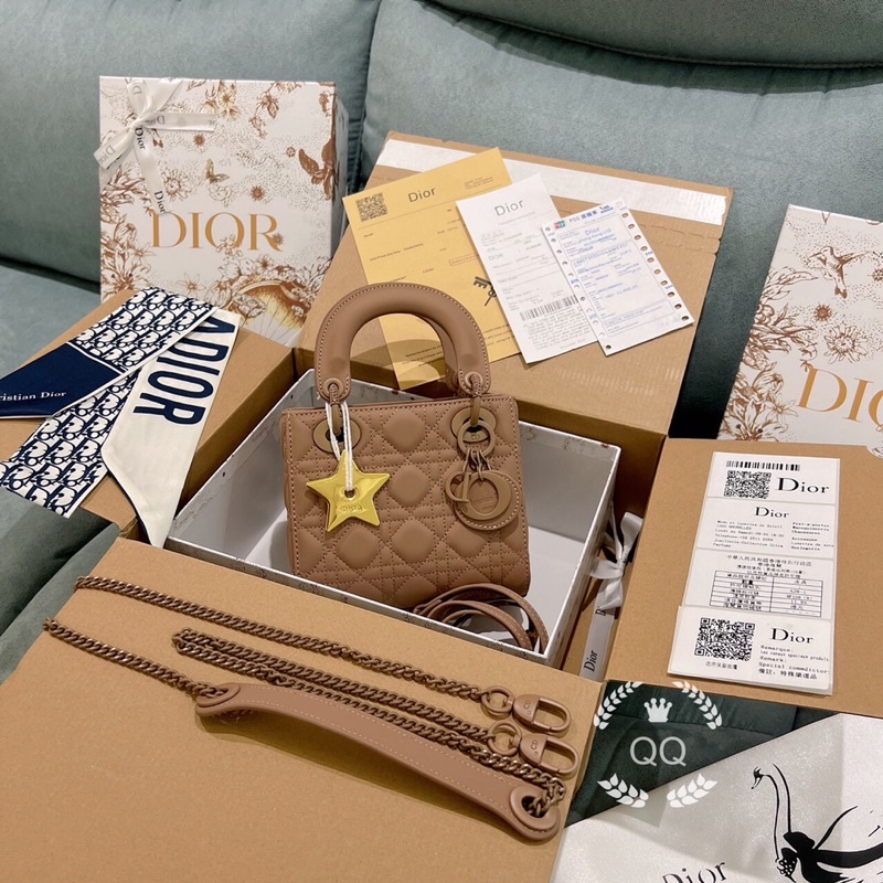 ❌Túi MINI LADY DIOR 3 Ô SUPPER VIP