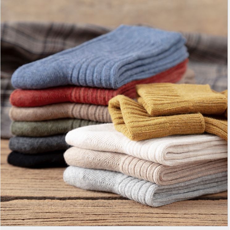 Tất vớ cao cổ trơn nhiều mầu sắc unisex kiểu dáng hàn quốc