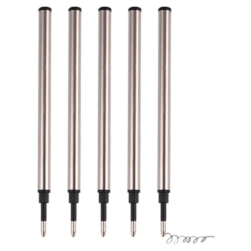Set 5 ruột bút bi ngòi 0.5mm thay thế thông dụng