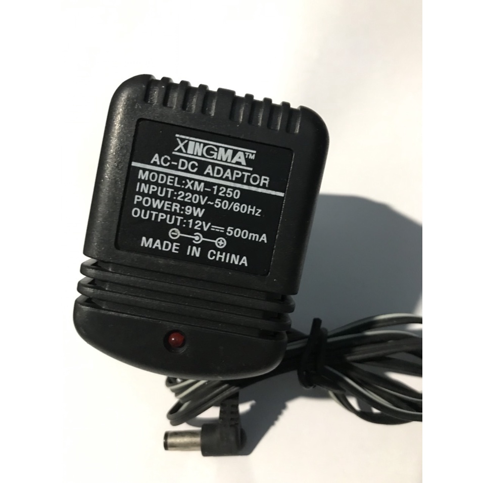 Adapter sạc 12v 500ma sạc cân điện tử.