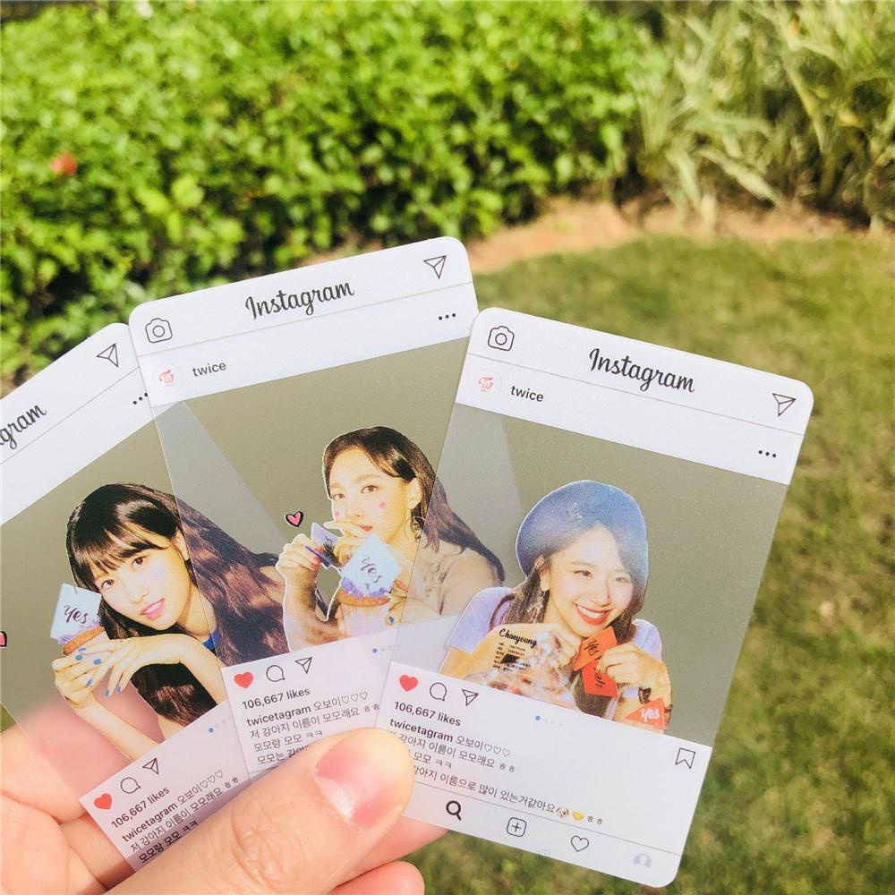 Bộ 9 Thẻ Ảnh LOMO Nhóm Nhạc Hàn Quốc TWICE