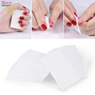 Bộ 100 miếng bông làm từ 100% cotton chuyên dụng chùi sơn móng tay