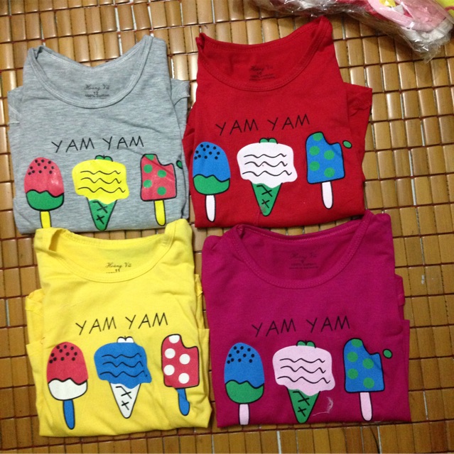 [ XẢ KHO ] áo thun cotton cho bé gái, chất vải đẹp, mịn, mát, tà áo cực model