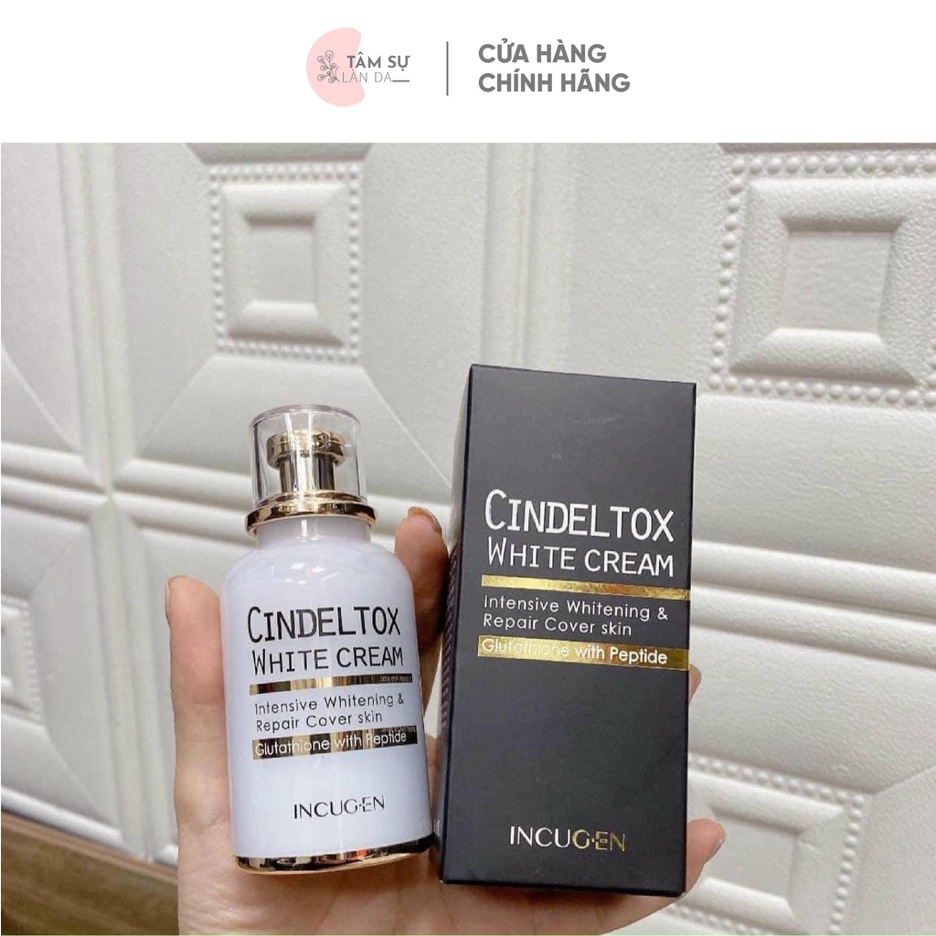 Kem Truyền Trắng Da Cindeltox White Cream 50ml