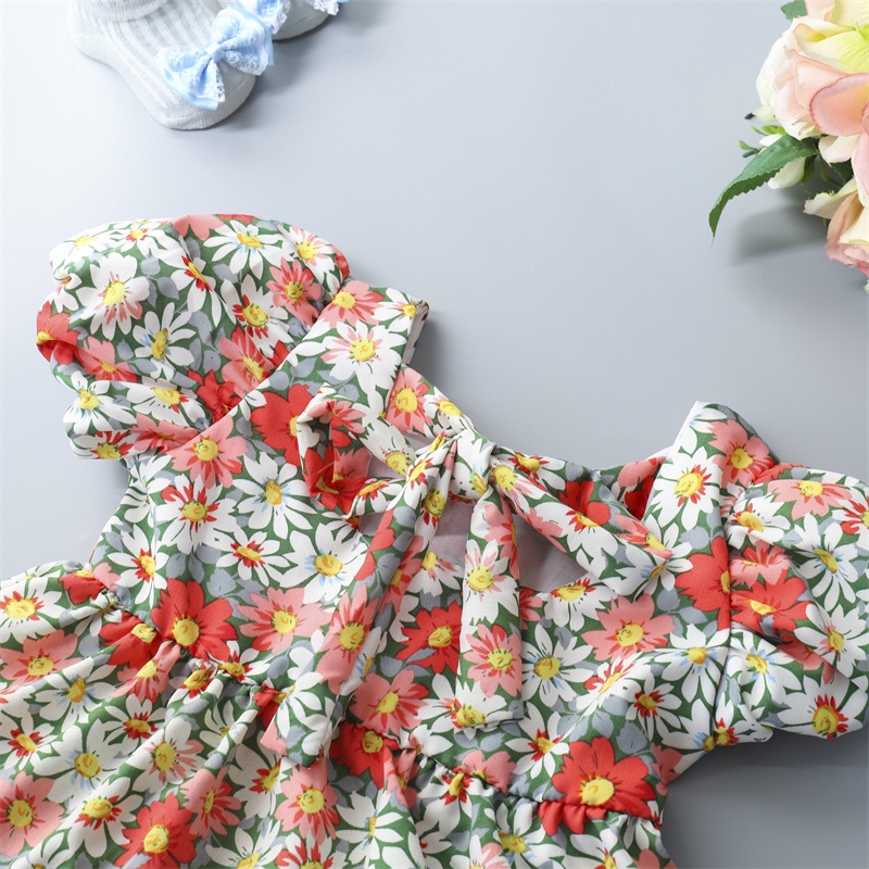 Flower Kids Designer Party Dress Lovely Fashion Dresses For Girls 2 to 10 Years