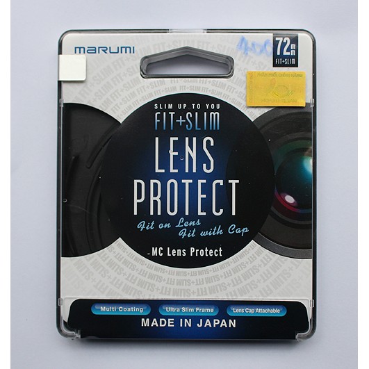 Kính Lọc Marumi Fit &amp; Slim Lens Protect 72mm