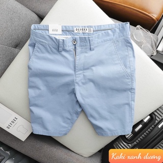Quần short jean nam, quần đùi nam chất liệu kaki mềm mịn, from chuẩn 3d55