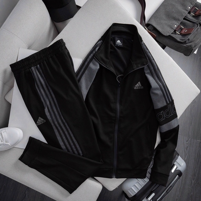 BỘ ĐỒ THỂ THAO NAM ADIDAS CHẤT NỈ GAI CAO CẤP