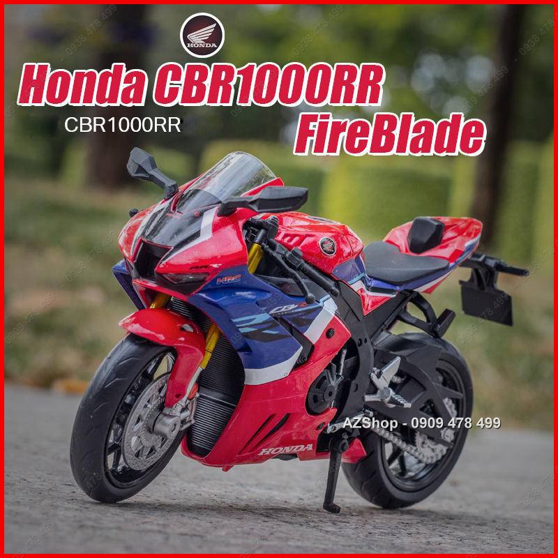 Xe Mô Hình Moto Honda CBR 1000R FireBlade New - Tỉ Lệ 1:12