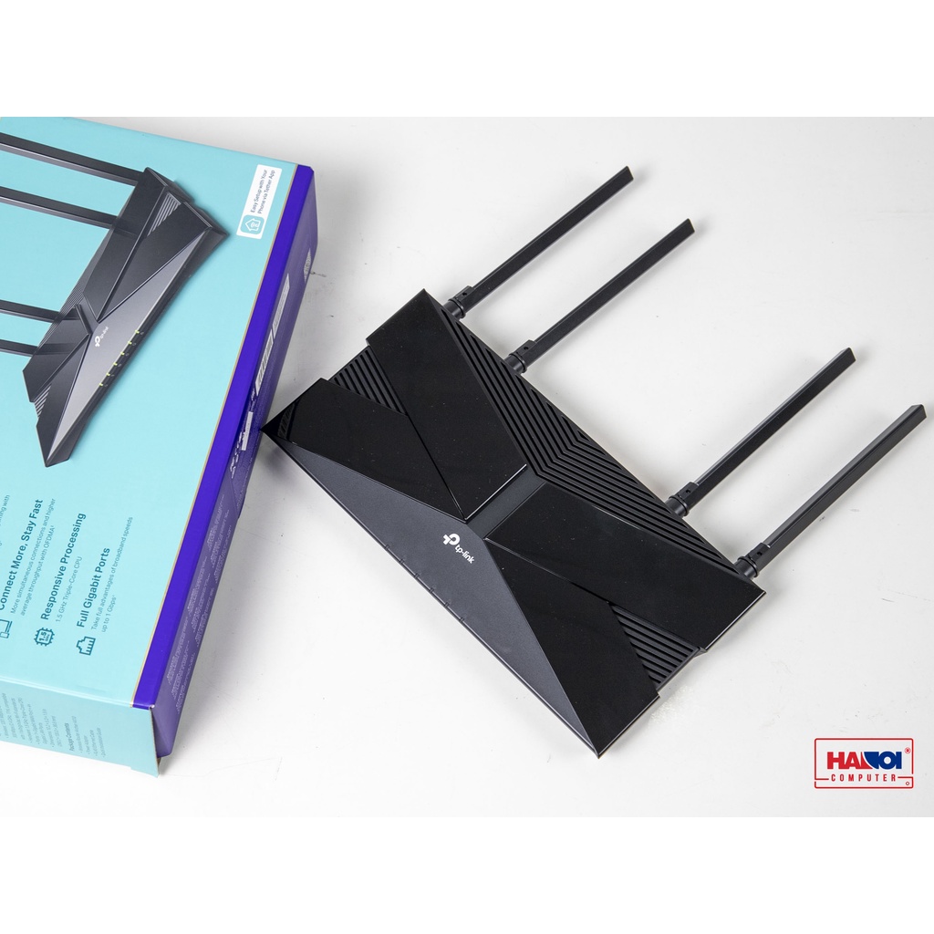 Bộ phát wifi TP-Link Archer AX10 (Wi-Fi 6, AX1500), CPU 3 nhân 1.5GHz